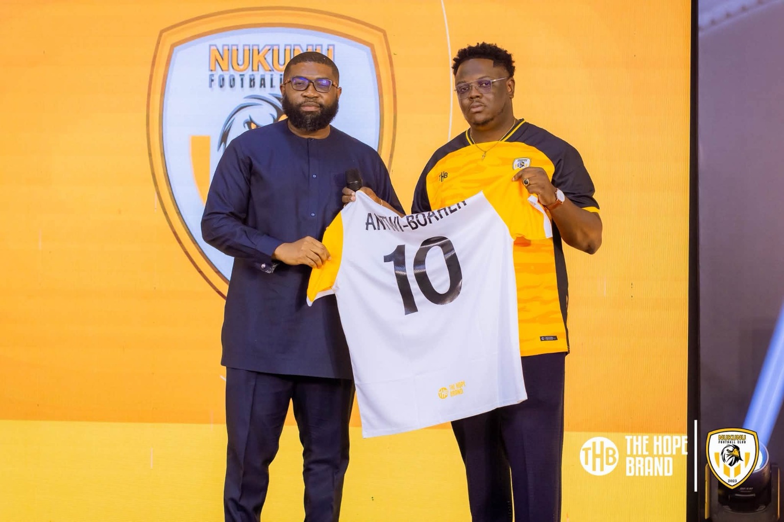 Nukunu FC Announces Strategic Partnership With The Hope Brand